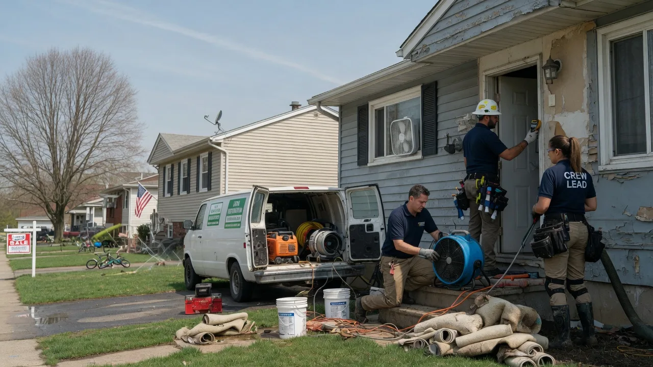 Flood Cleanup in New Geneva, PA near me