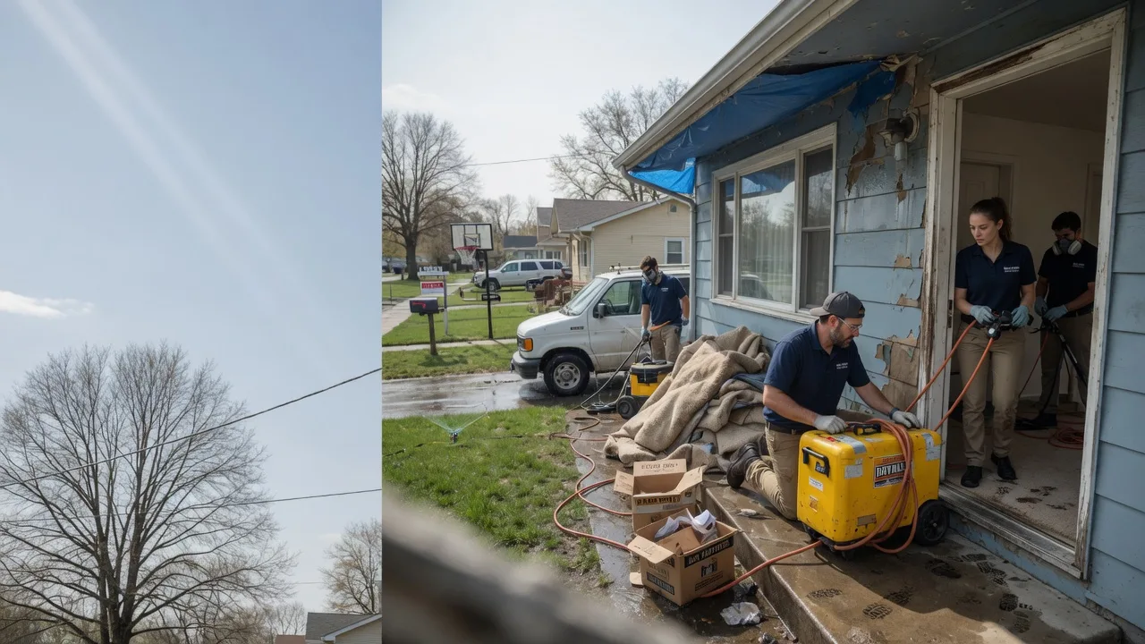 Basement Flood Cleanup in New Geneva, PA near me